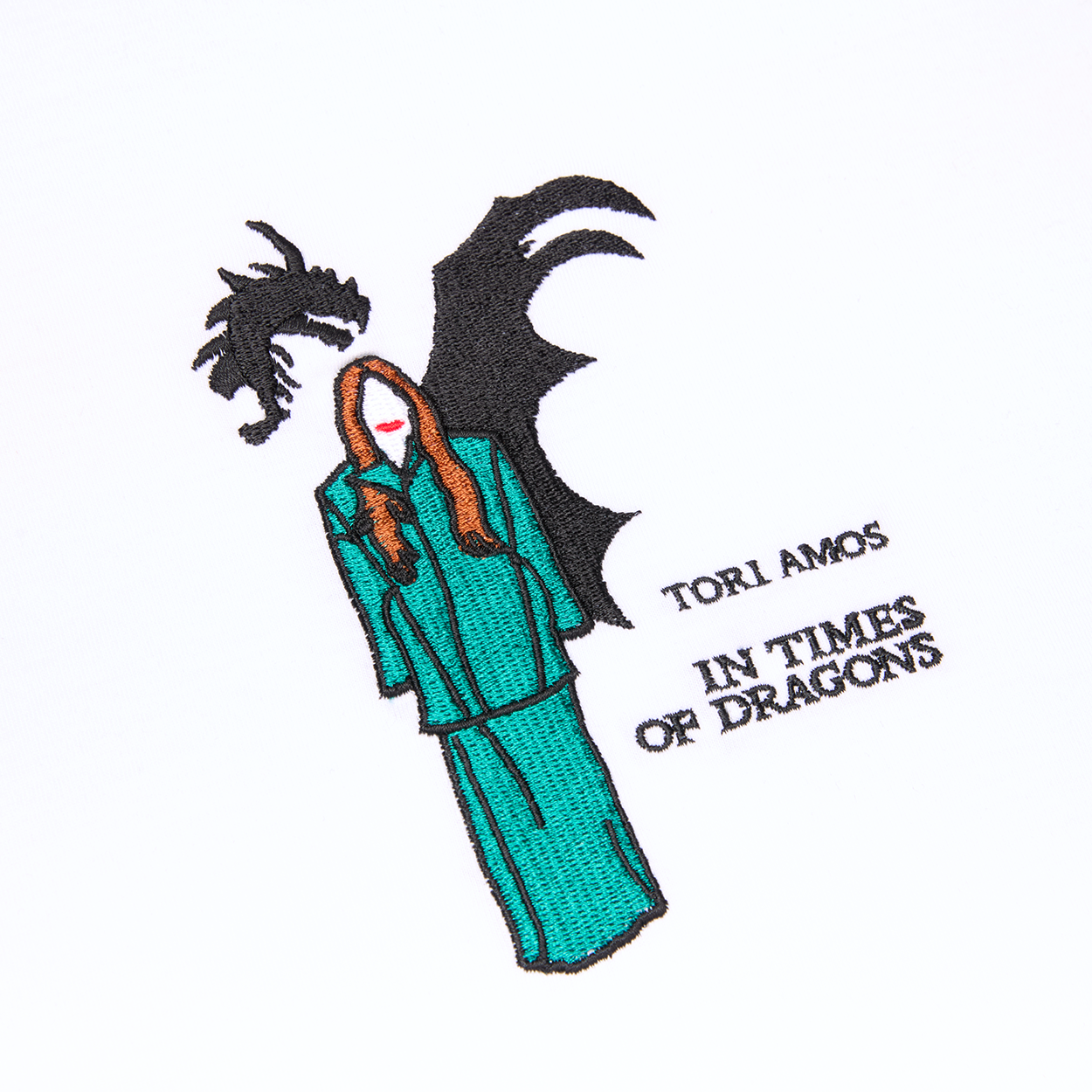 Tori Amos - In Times of Dragons Embroidered Tee
